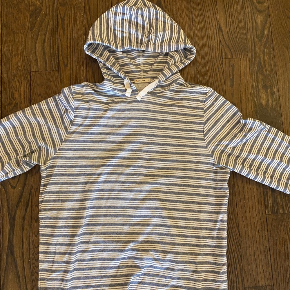 Marine Layer Hoodie - Mens Lg